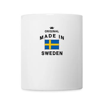 Drapeau suédois drapeau suédois - Mug blanc - blanc - Devant