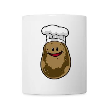Kartoffel Gemüse Vitamine kochen Gesund Kartoffeln - Tasse - Weiß - Vorne
