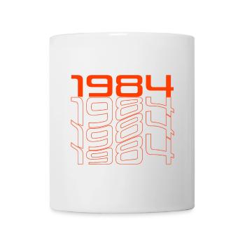 Millésime 1984 - Mug blanc - blanc - Devant