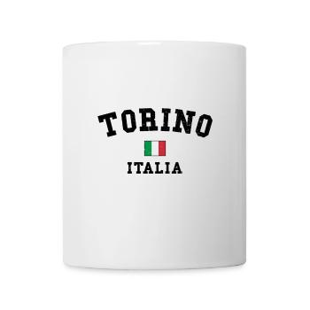 Torino Italy Flag Minimal Design - Mug - white - Front