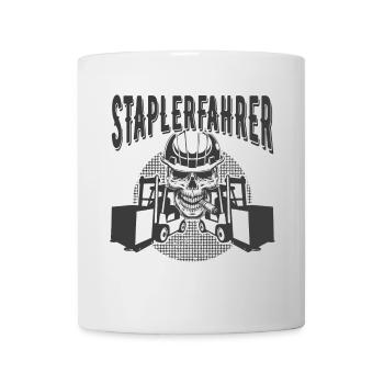 Staplerfahrer - Tasse - Weiß - Vorne