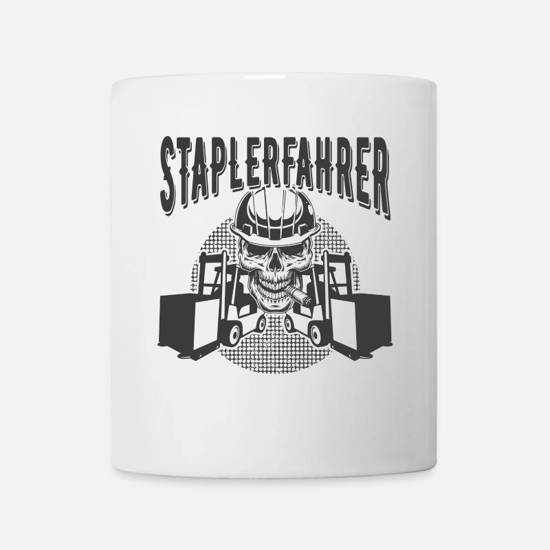 Staplerfahrer - Tasse - Weiß