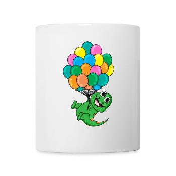Ballon bébé dinosaure - Mug blanc - blanc - Devant