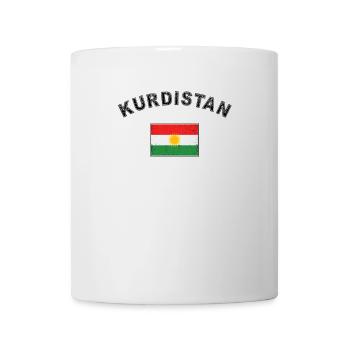 Kurdistan Kurdish flag flag - Mug - white - Front