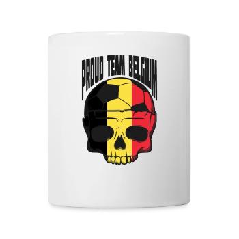 Fußball Fußballmannschaft Belgien Fußballspiel - Tasse - Weiß - Vorne