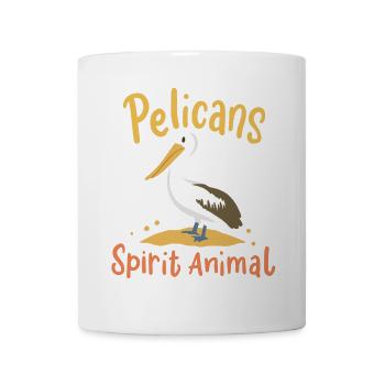 Amateurs de pélican Pelikan - Mug blanc - blanc - Devant