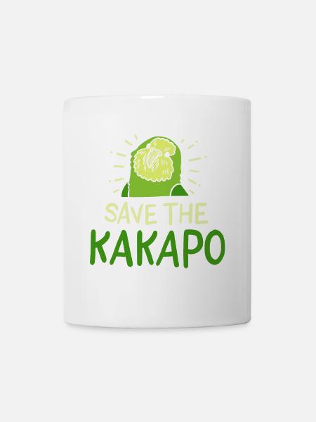 Kakapo - Tasse - Weiß