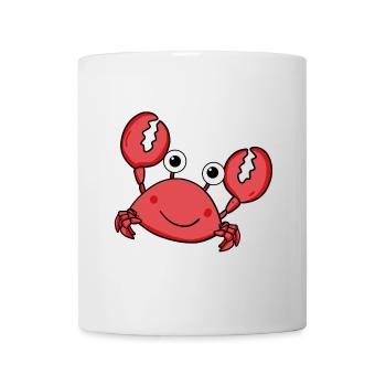 Krabbe - Tasse - Weiß - Vorne