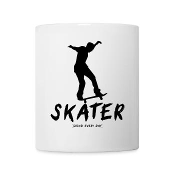 Patineur Grind Every Day - Mug blanc - blanc - Devant