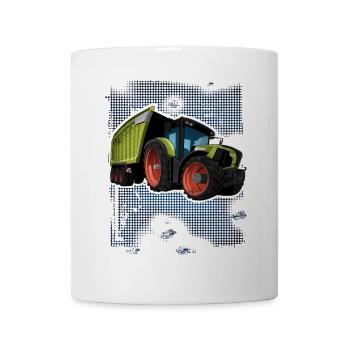 tractor - Mug - white - Front