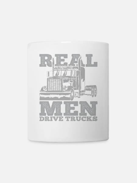 LKW Trucker - Tasse - Weiß