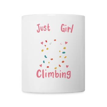 Wandklettern Bouldering - Tasse - Weiß - Vorne