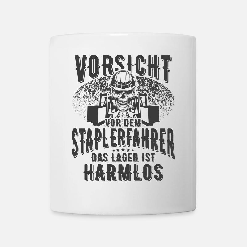 Staplerfahrer - Tasse - Weiß