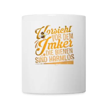 Imker - Tasse - Weiß - Vorne