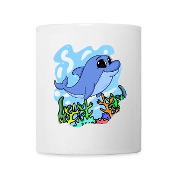 Dolphin - Mug - white - Front