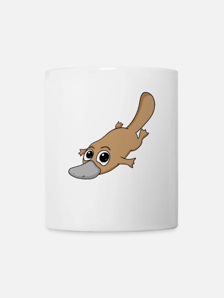 ornithorynque - Mug blanc - blanc