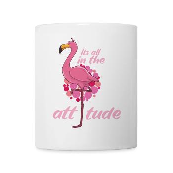 Flamingo - Mug - white - Front