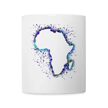 Afrika - Tasse - Weiß - Vorne