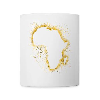 Afrika - Tasse - Weiß - Vorne