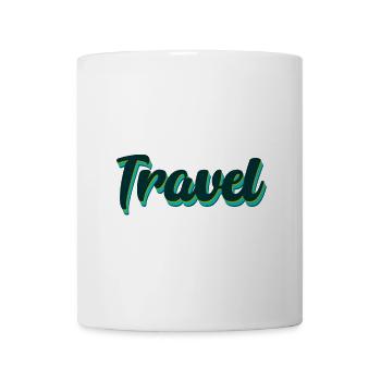 Voyage - Mug blanc - blanc - Devant