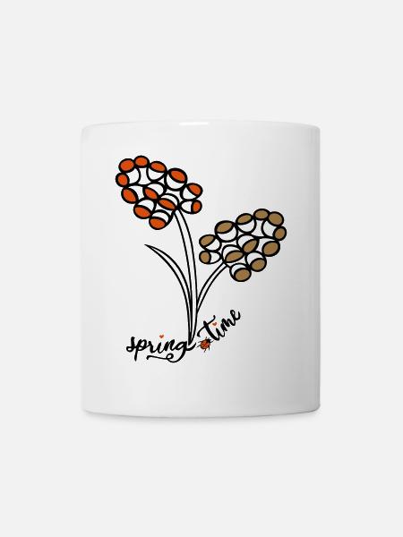 Spring Time - Tasse - Weiß