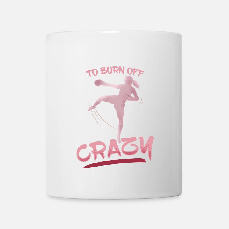 Kickboxen Kickboxer - Tasse - Weiß