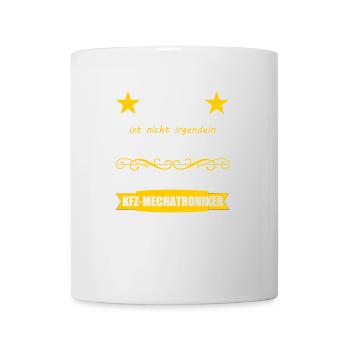 KFZ-Mechatroniker Papa der beste Automechaniker - Tasse - Weiß - Vorne