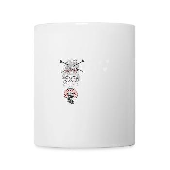 Echte Hexen haben zwei Zauberstäbe, Geschenk - Tasse - Weiß - Vorne
