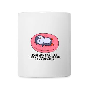 manchot - Mug blanc - blanc - Devant