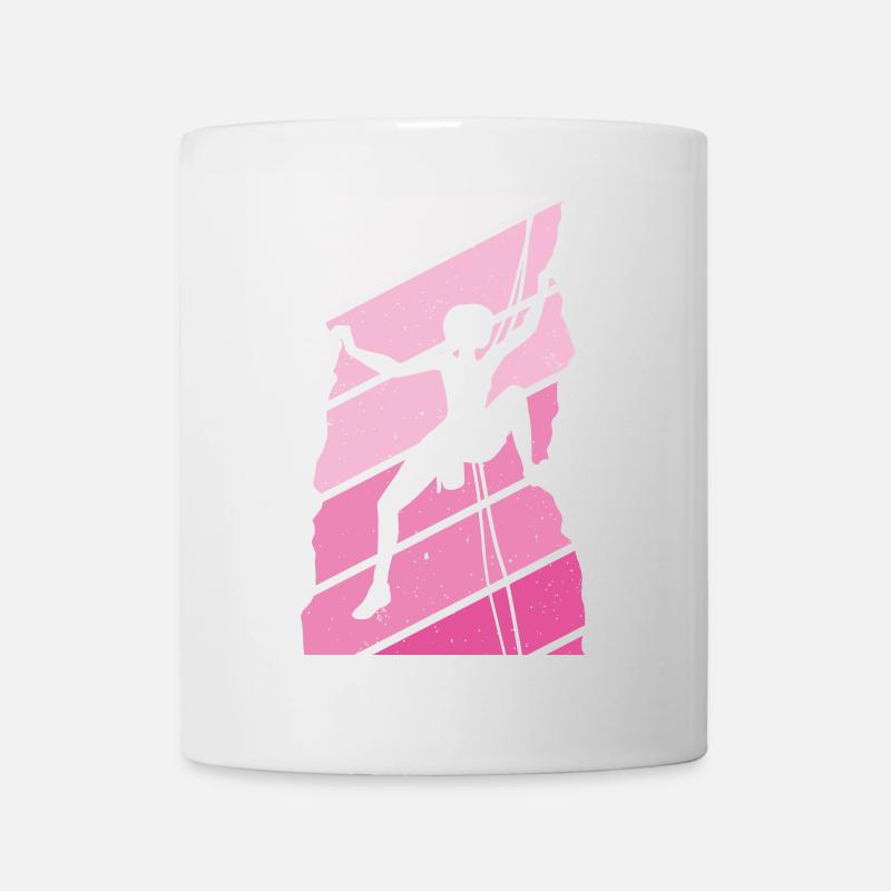 Escalade Grimpeur - Mug blanc - blanc