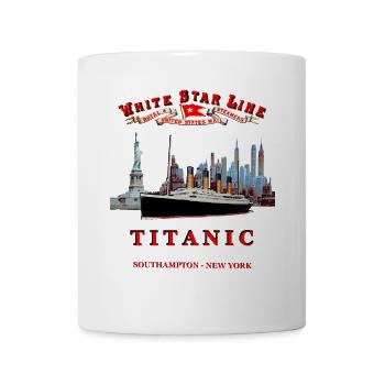 TITANIC NEW YORK - Tasse - Weiß - Vorne