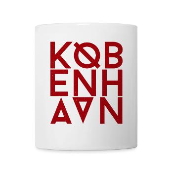 Kobenhavn / Copenhagen - Mug - white - Front