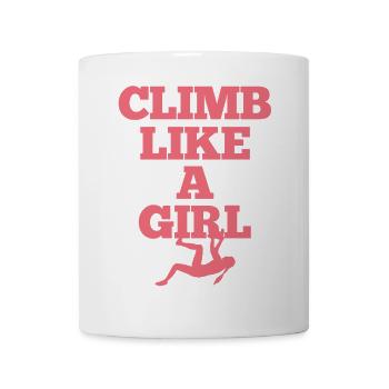 Escalade de bloc - Mug blanc - blanc - Devant