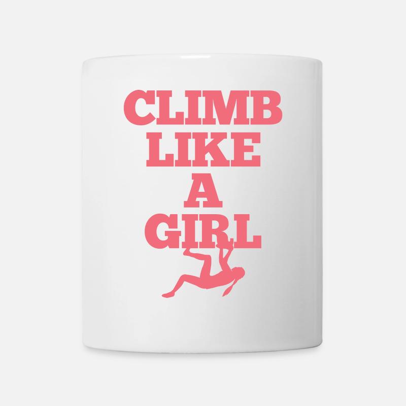 Escalade de bloc - Mug blanc - blanc