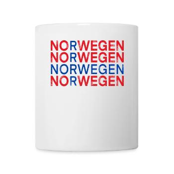 Norwegen - Tasse - Weiß - Vorne