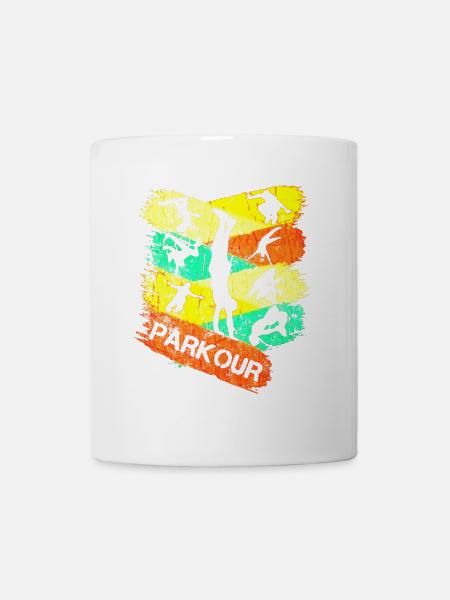 Parkour Freerunning Urban - Tasse - Weiß