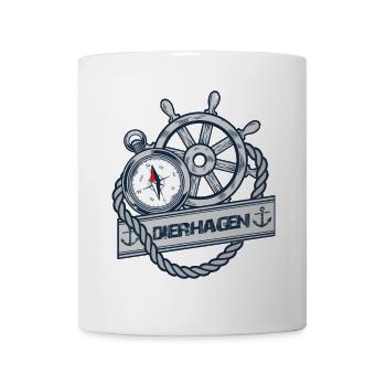 Ostseebad DIERHAGEN - Dein Statement für den Darss - Tasse - Weiß - Vorne