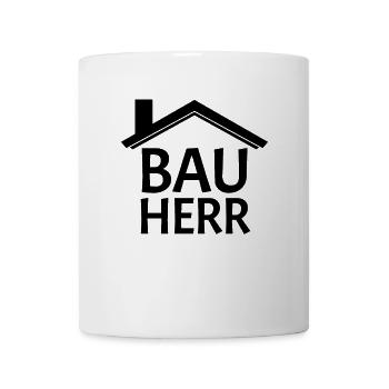 Bauherr - Tasse - Weiß - Vorne