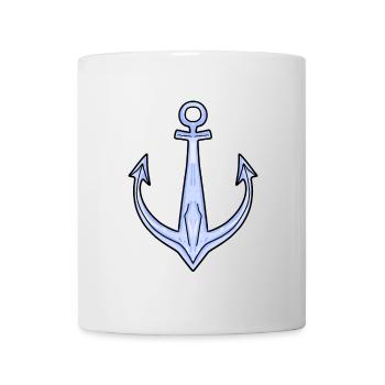 ancre - Mug blanc - blanc - Devant