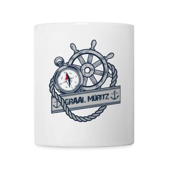 GRAAL MÜRITZ - Dein Statement für den Darß - Tasse - Weiß - Vorne