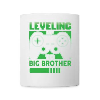 Leveling Up To Big Brother - Mug - white - Front