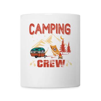 Camping Crew - Tasse - Weiß - Vorne