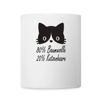 Katze Katzenliebhaber Kitten Lustiger Katzen - Tasse - Weiß - Vorne