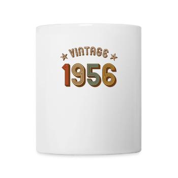 1956 Jahrgang Vintage Retro - Tasse - Weiß - Vorne