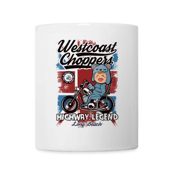 Westcoast Choppers Highway - Tasse - Weiß - Vorne
