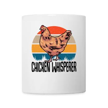 Éleveur de poulets Sort Poulet Whisperer - Mug blanc - blanc - Devant