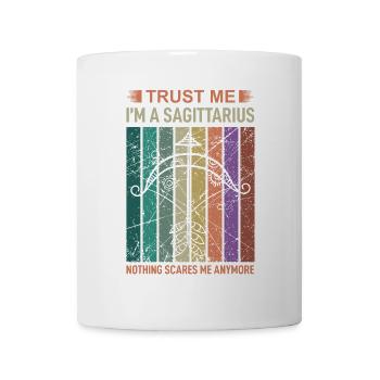 Signe du zodiaque Sagittaire - Mug blanc - blanc - Devant