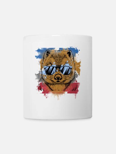 Wombat - Tasse - Weiß