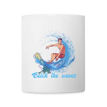 Surf Riders - Tasse - Weiß - Vorne