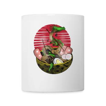 Drachen ramen - Tasse - Weiß - Vorne